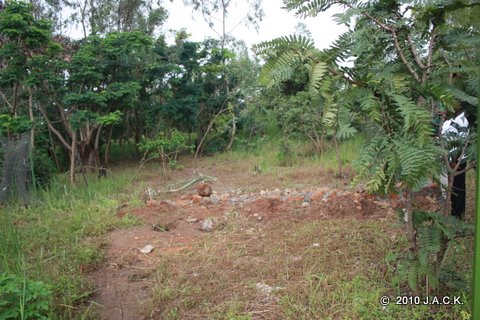 infant enclosure before works started