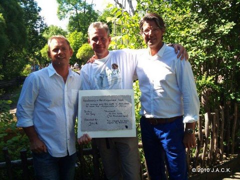 Franck with Tommy and Ola Franck with Tommy (left) and Ola