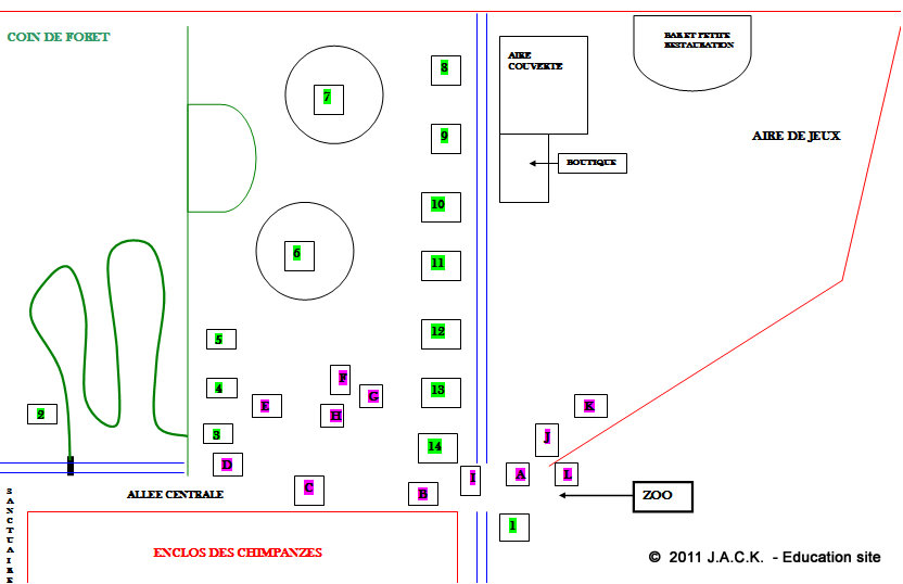 PLAN map the coming education center